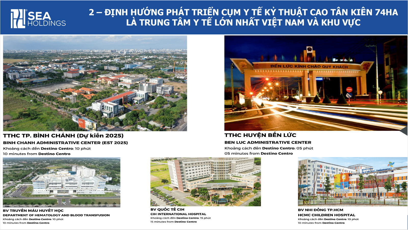 tiện ích ngoại khu destino centro