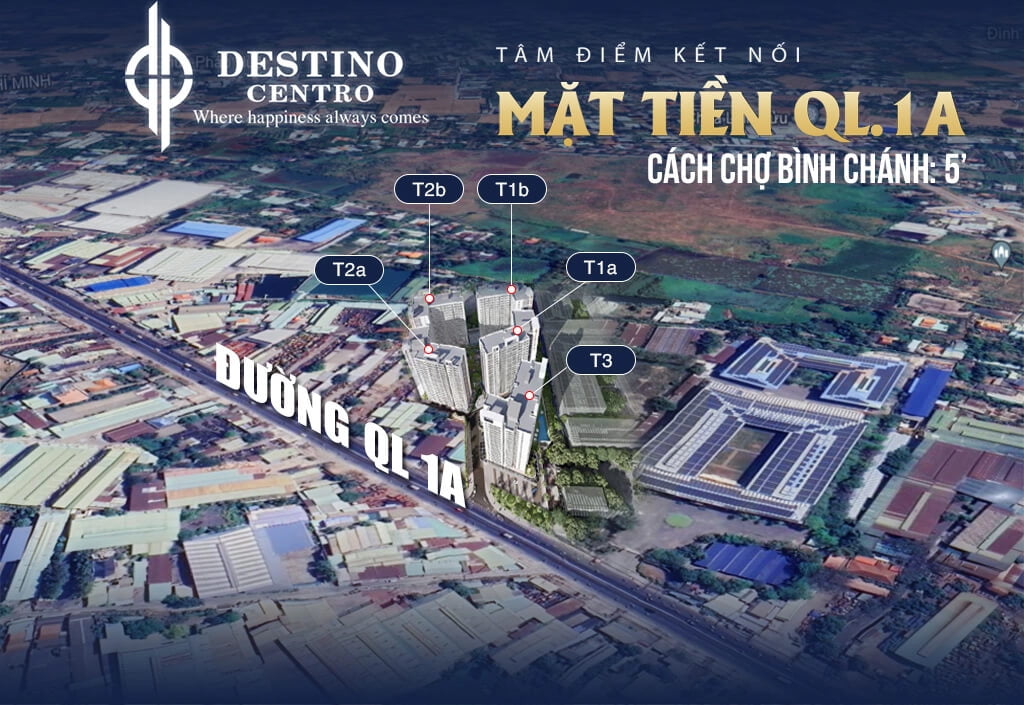 phân lô thiết kế căn hộ chung cư destino centro bến lức long an